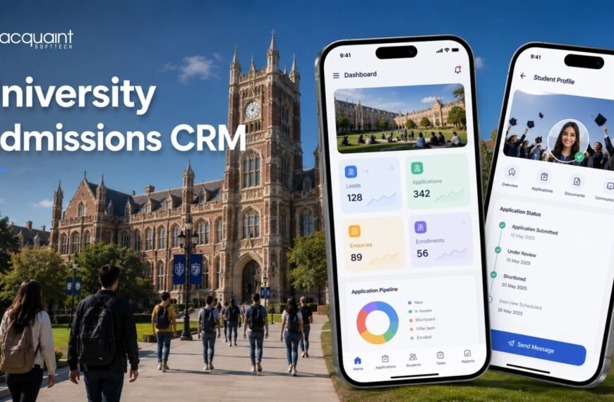 Building a University Admissions CRM: Lead Nurture, Application Tracking, and Counselor Dashboard